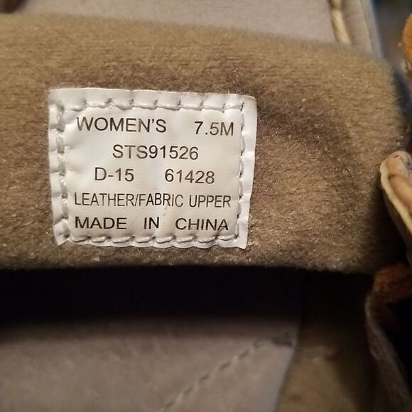 SPERRY TOP-SIDER WOMENS ANGELFISH SPARKLEY GRAY SZ 7.5 - Picture 8 of 8